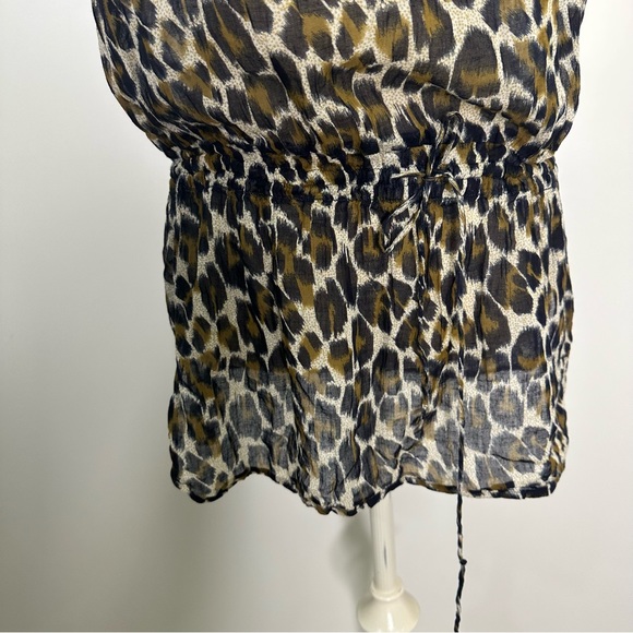 Forever21 animal print strapless top cover up Medium - Picture 7 of 16